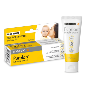 Image showing the Purelan Lanolin Nipple Cream, 37g product.