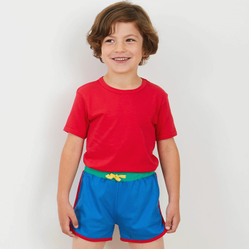 Image showing the Basic Organic Cotton T-Shirt, 3 - 6 Months, Red product.