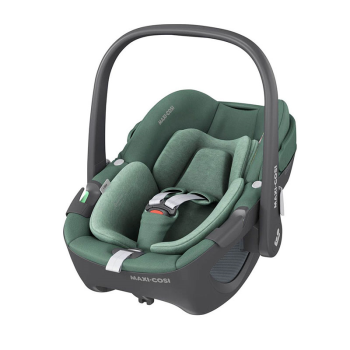 Image showing the Pebble 360 Baby Car Seat with 360° Rotation, Essential Green product.