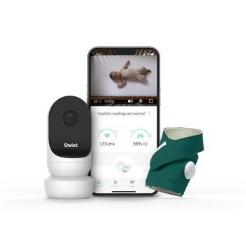 Image showing the Monitor Duo Smart Sock 3 & Cam Bundle, Deep Sea Green product.