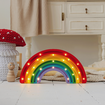 Image showing the Wooden Rainbow Lamp, Classic product.