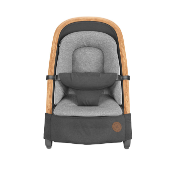 Image showing the Kori Foldable Baby Rocker, Essential Graphite product.