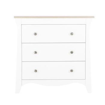 Image showing the Clara Chest of Drawers With Changing Unit, Driftwood Ash product.