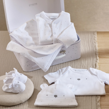 Image showing the Bringing Home Baby Gift Set, 0 - 3 Months, White product.