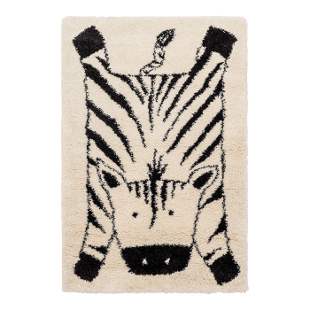 Image showing the Zebra Rug, 80 x 150cm, Beige product.