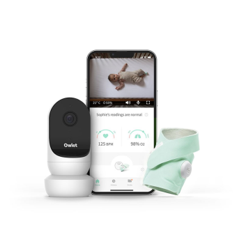 Image showing the Monitor Duo Smart Sock 3 & Cam Bundle, Mint product.