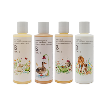 Image showing the Hedgehog Bath Time Set, White product.