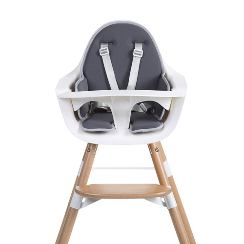 Image showing the Evolu High Chair Seat Cushion, Dark Grey product.