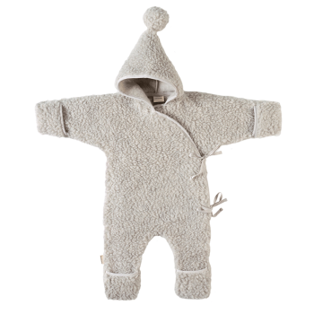 Image showing the Snugglesuit Merino Wool Pramsuit, 0 - 6 Months, Cloud product.