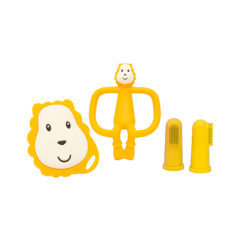 Image showing the 3 Piece Teething Starter Set, Ludo Lion product.