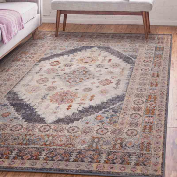 Image showing the Flores Traditional Persian Fiza Rug, 120 x 170cm, Multi product.