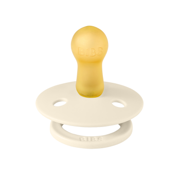 Image showing the Colour Pack of 2 Round Natural Rubber Latex Dummies, Size 1, Ivory/Blusy product.
