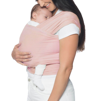 Image showing the Aura Baby Sling Wrap, Blush Pink product.