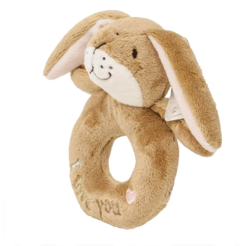 Image showing the Guess How Much I Love You Ghmily Hare Ring Rattle, Multi product.