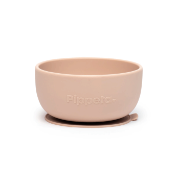 Image showing the Silicone Suction Bowl, Ash Rose product.