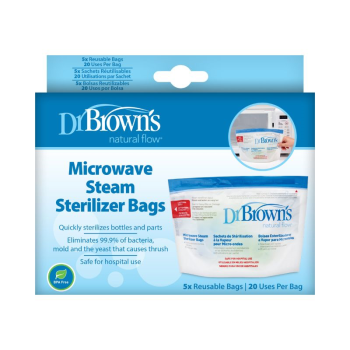 Image showing the Options Pack of 5 Microwave Steriliser Bags product.