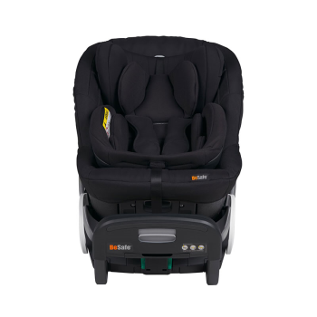Image showing the BeSafe Stretch B Swedish Plus Tested Rear-Facing Baby & Child Car Seat - from Birth, Fresh Black Cab product.