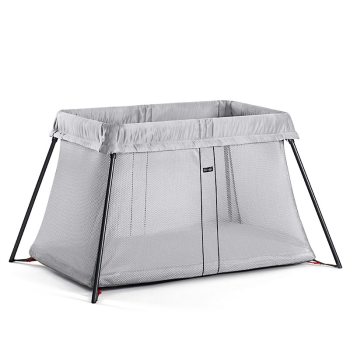 Image showing the Light Travel Cot, Silver product.