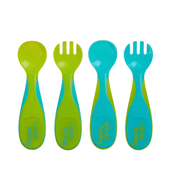 Image showing the NOURISH Pack of 4 Chunky Cutlery Set, Pop product.
