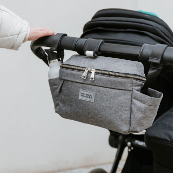 Image showing the Eco Stroller Organiser, Grey product.