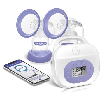 Image showing the SmartPump 2.0 Double Electric Breast Pump, Purple product.
