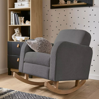 Image showing the Etta Nursing Chair, Anthracite product.
