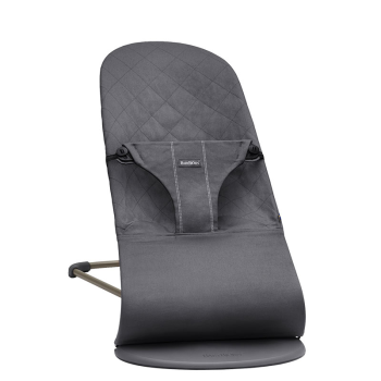 Image showing the Bliss Bouncer, Cotton, Classic Quilt, Anthracite product.