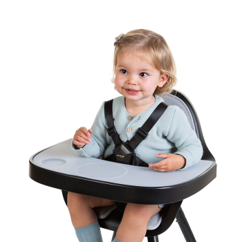 Image showing the Evolu High Chair Tray, Black product.