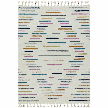 Image showing the Ariana Moroccan Style Harmony Rug, 120 x 170cm, Cream & Multi product.