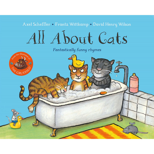 Image showing the All About Cats: Fantastically Funny Rhymes product.