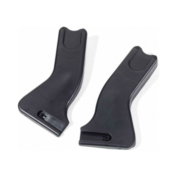 Image showing the Car Seat & Carrycot Adaptors for Litetrax, Litetrax Pro & Mytrax Pro, Black product.
