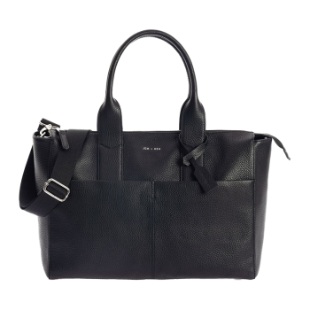 Image showing the Jemima Changing Bag, Black/Silver product.
