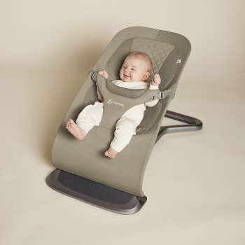 Image showing the Evolve 3 in 1 Baby Bouncer, Soft Olive product.