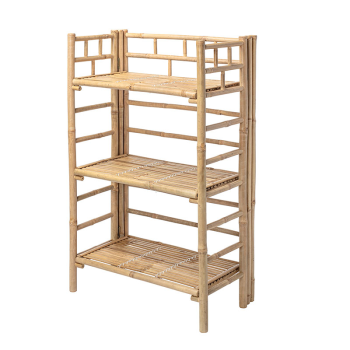 Image showing the Zep Bamboo Bookcase, Natural product.