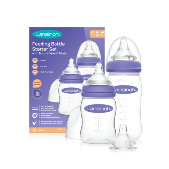 Image showing the 3 Piece Baby Bottle Starter Set product.