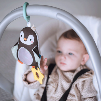 Image showing the North Pole Prince the Penguin Soft Activity Toy, Black product.