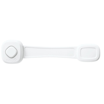 Image showing the Secret Button Multi Use Lock, White product.