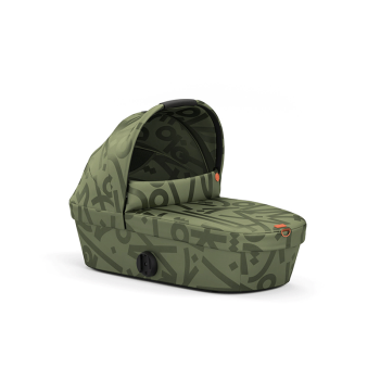 Image showing the Melio Street Carrycot, Olive Green product.