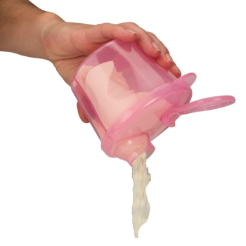 Image showing the Options Milk Powder Dispenser, Pink product.