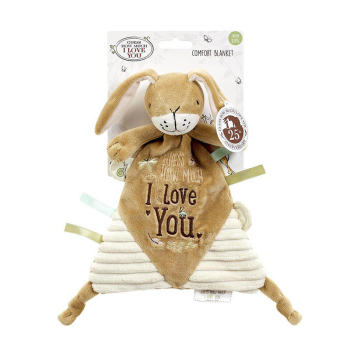 Image showing the Guess How Much I Love You Ghmily Comfort Blanket, Multi product.