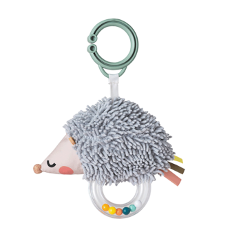 Image showing the Urban Garden Spike Hedgehog Rattle, Multi product.