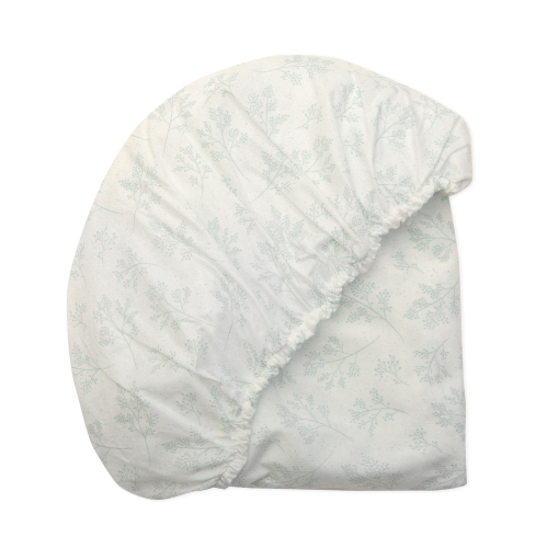 Image showing the Kumi Crib Fitted Sheet, Pearl Blossom product.