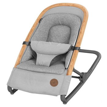 Image showing the Kori Foldable Baby Rocker, Essential Grey product.