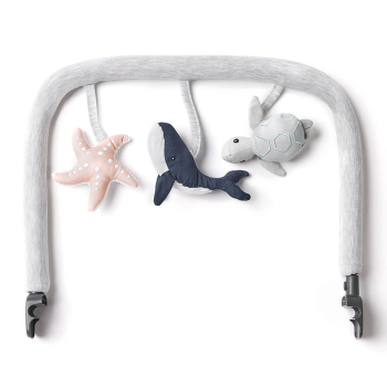 Image showing the Evolve Baby Bouncer Toybar, Ocean Wonders product.