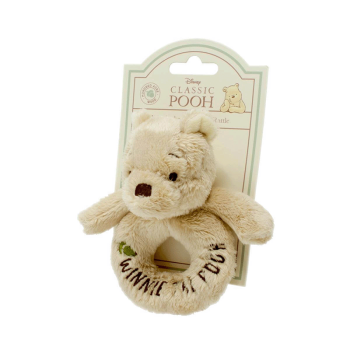 Image showing the Disney Winnie the Pooh Ring Rattle, Multi product.