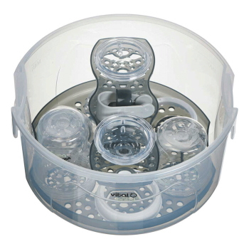 Image showing the NURTURE 2 in 1 Combination Steriliser, Grey product.