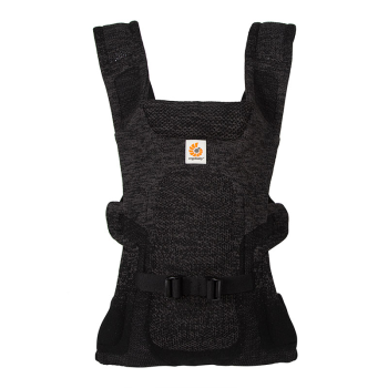 Image showing the Aerloom Eco Baby Carrier, Charcoal/Black product.