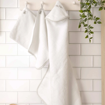 Image showing the 3-Piece Elephant Towel Set, Grey product.