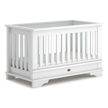 Image showing the Eton Convertible Plus? Cot Bed, White product.