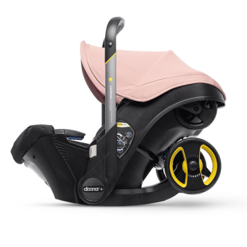 Image showing the Doona+ Convertible Baby Car Seat to Stroller, Blush Pink product.